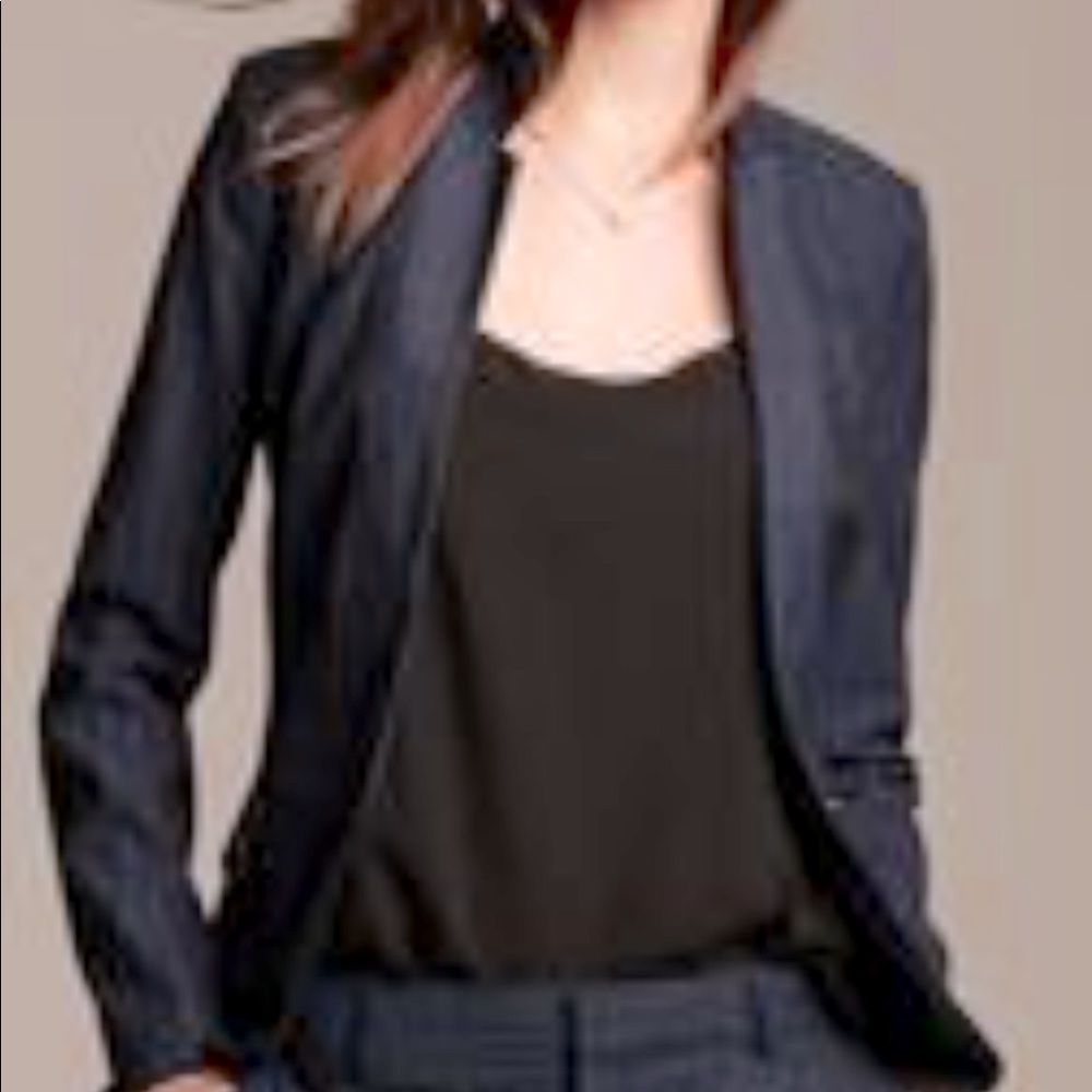 Banana republic pinstripes blazer